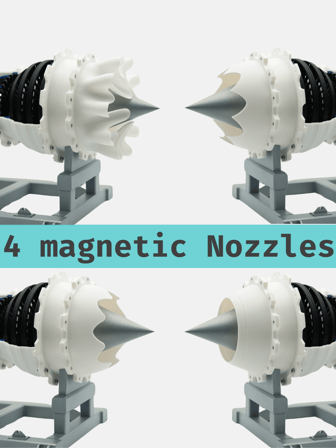 Magnetic Jet Engine Nozzles 3d model