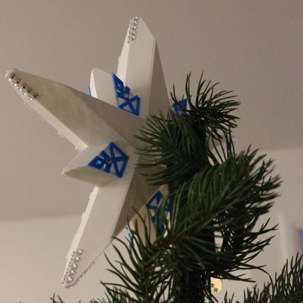 Christmas Tree Star Topper [6Point] 3d model