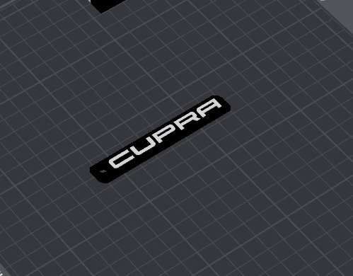 Keychain: Cupra IV 3d model