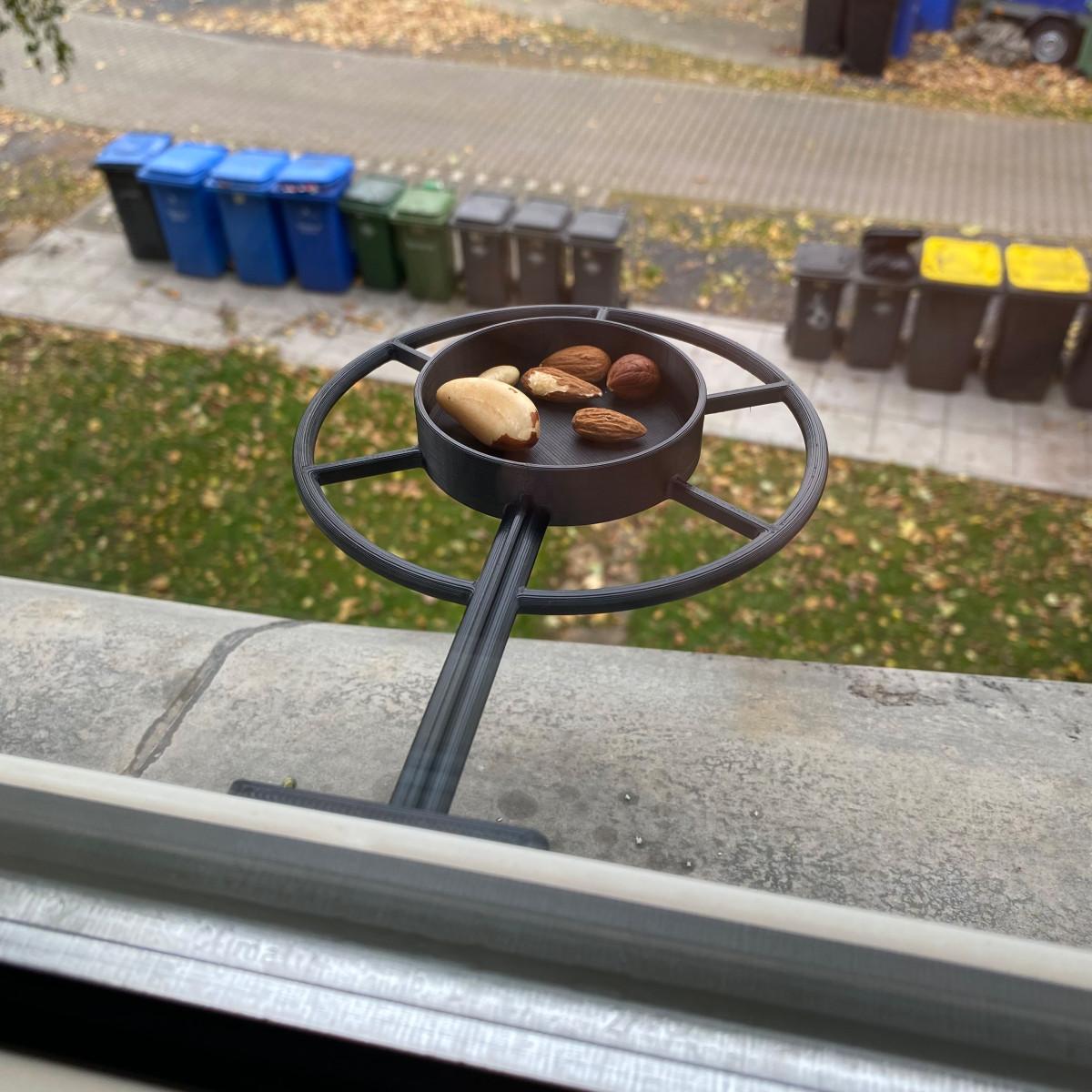 Window bird feeder 3d model