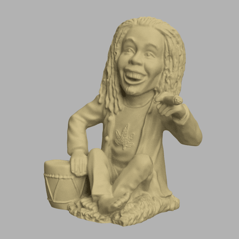 Bob Rasta 3d model