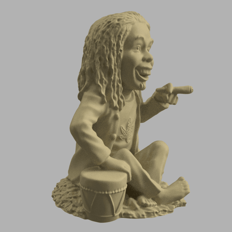 Bob Rasta 3d model