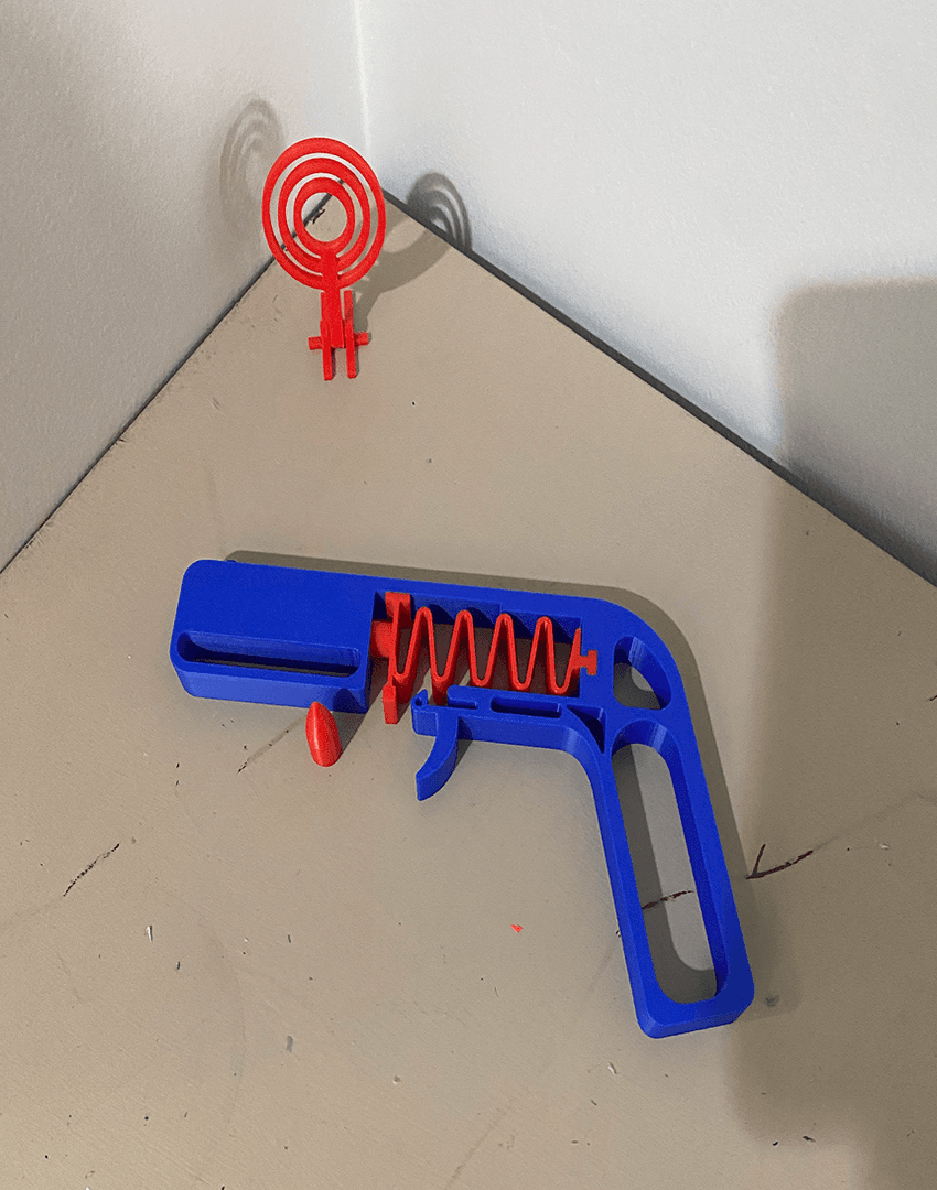 The Newest Toy Gun V.2 3d model