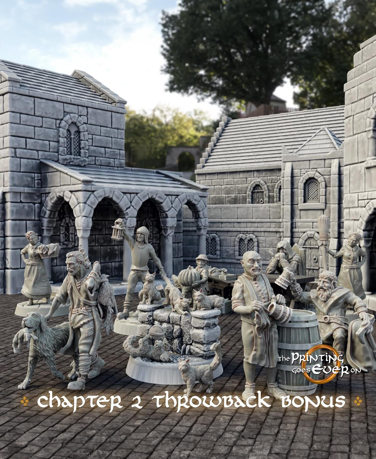 Chapter 25 - Citizens of Whitcaester - Complete Bundle 3d model