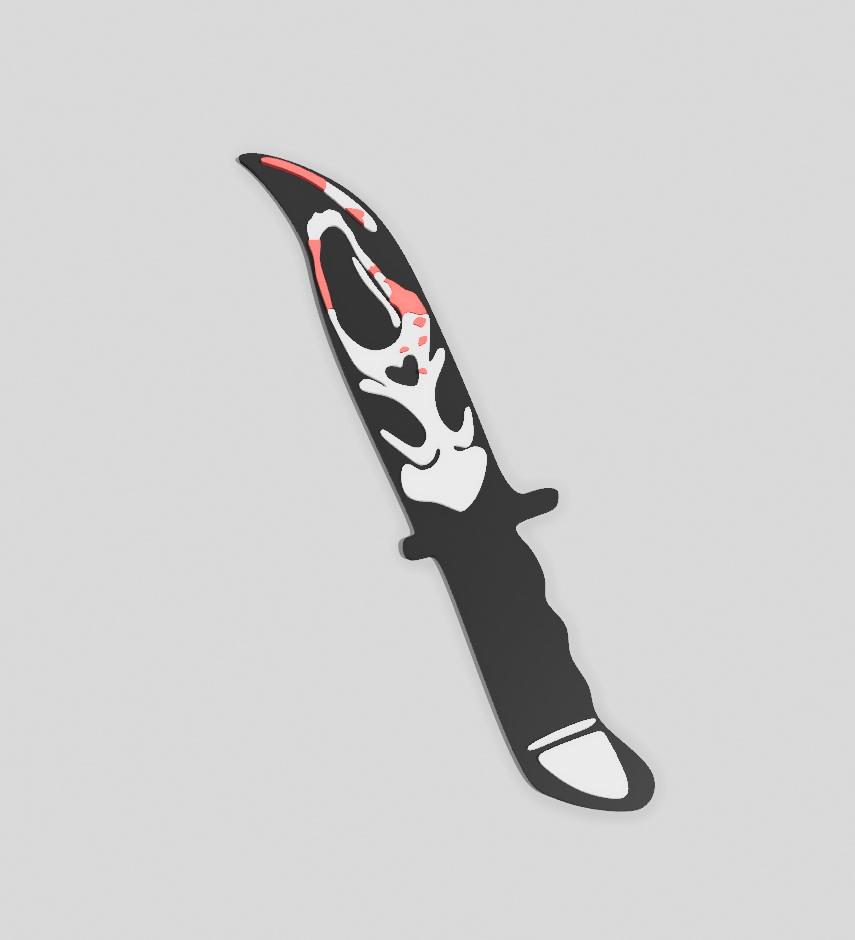 Halloween Characters Knives 1980's 3d model