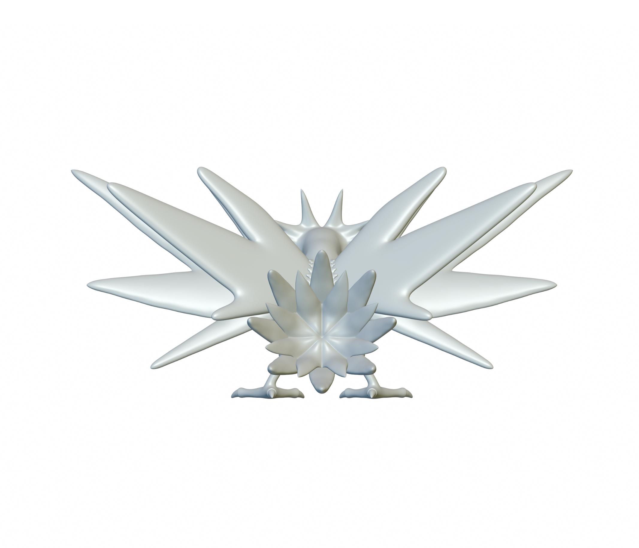 Pokemon Zapdos #145 - Optimized for 3D Printing 3d model