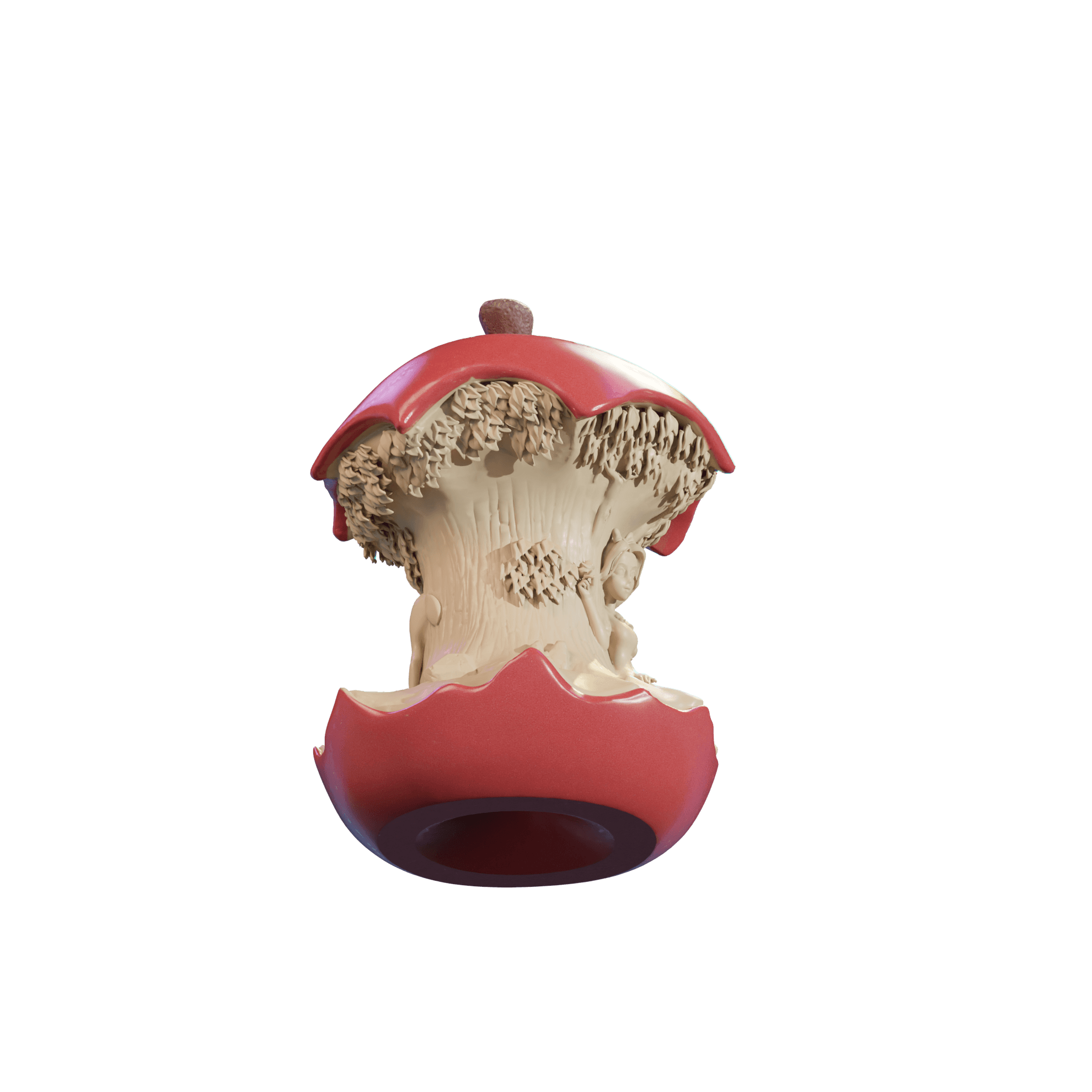 Snow White Apple 3d model