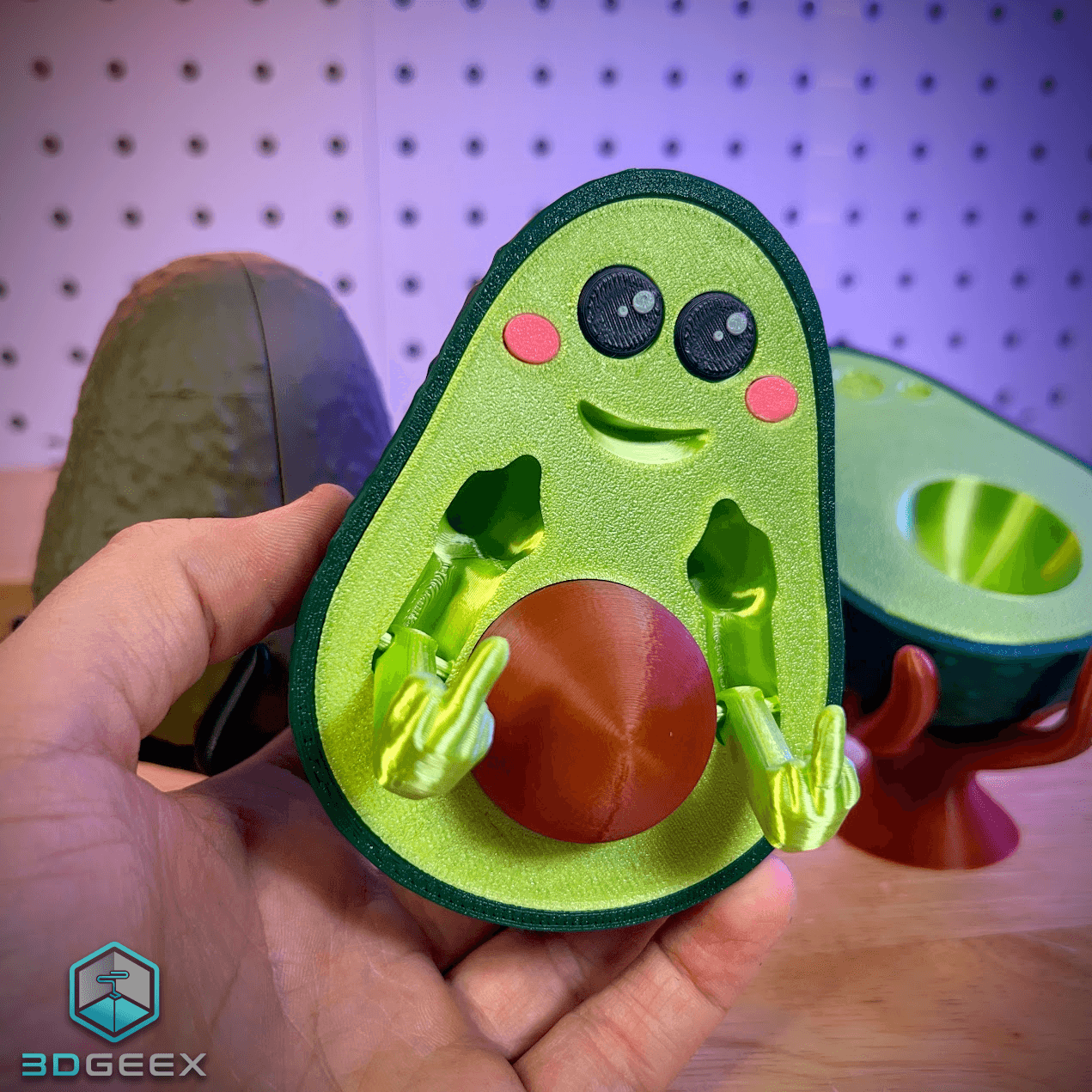 Bad Avocado 3d model