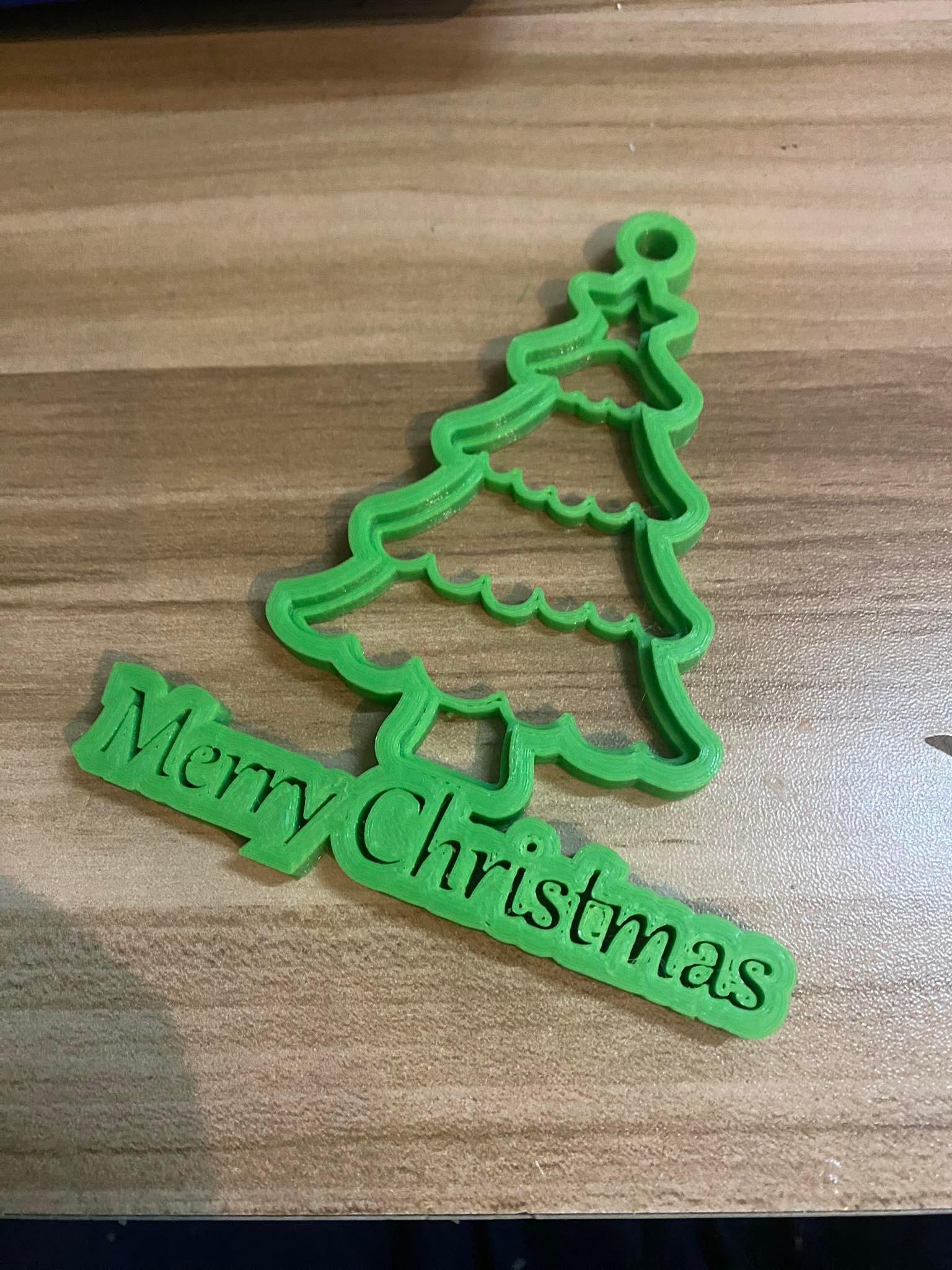 Merry Christmas Tree 3d model
