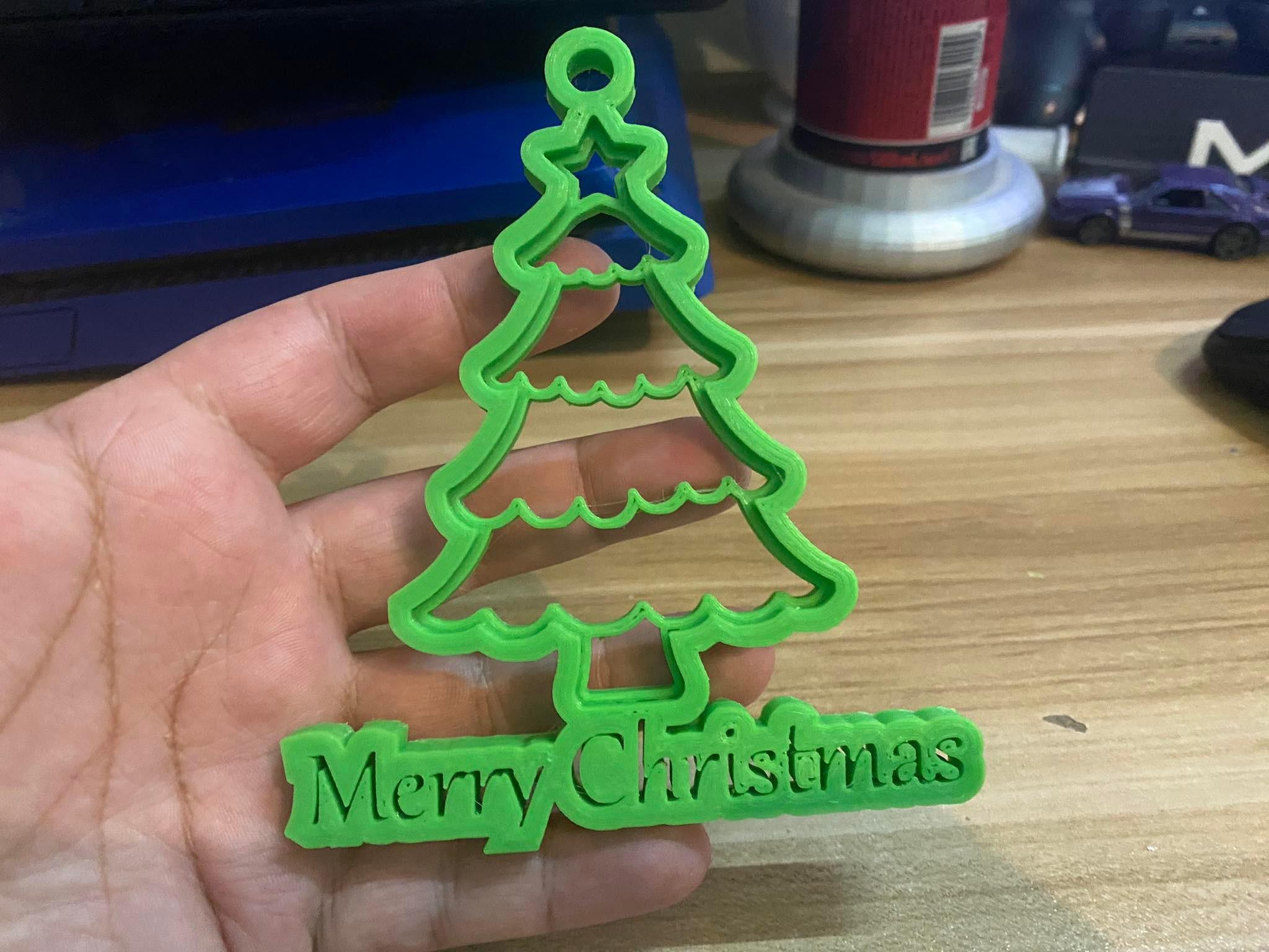 Merry Christmas Tree 3d model