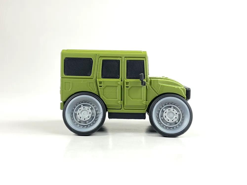 Tooned H1 - Model kit 3d model