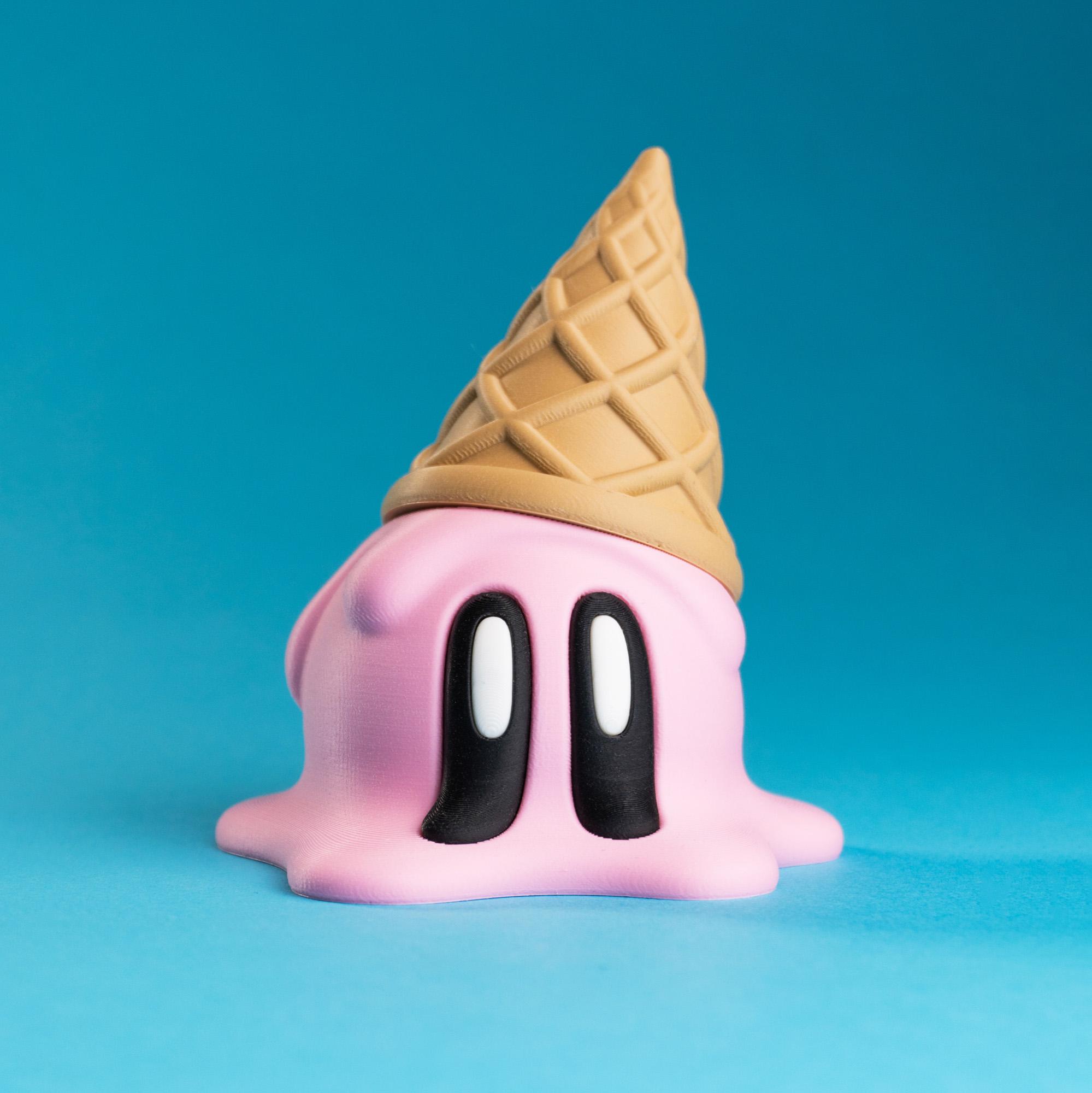 Blob Ice Cream - Modular Art Toy 3d model