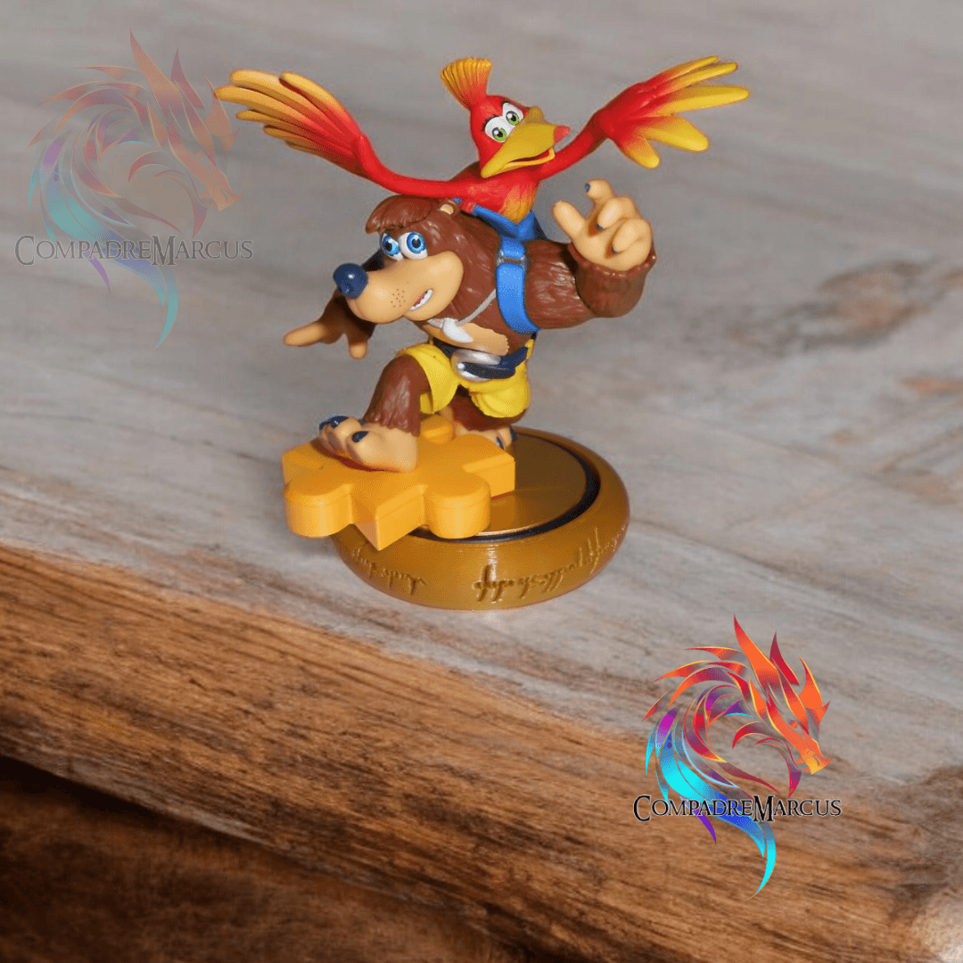 One ring Amiibo display 3d model