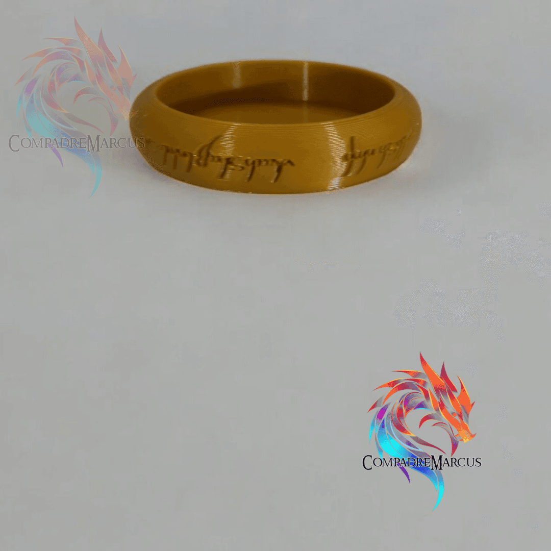 One ring Amiibo display 3d model