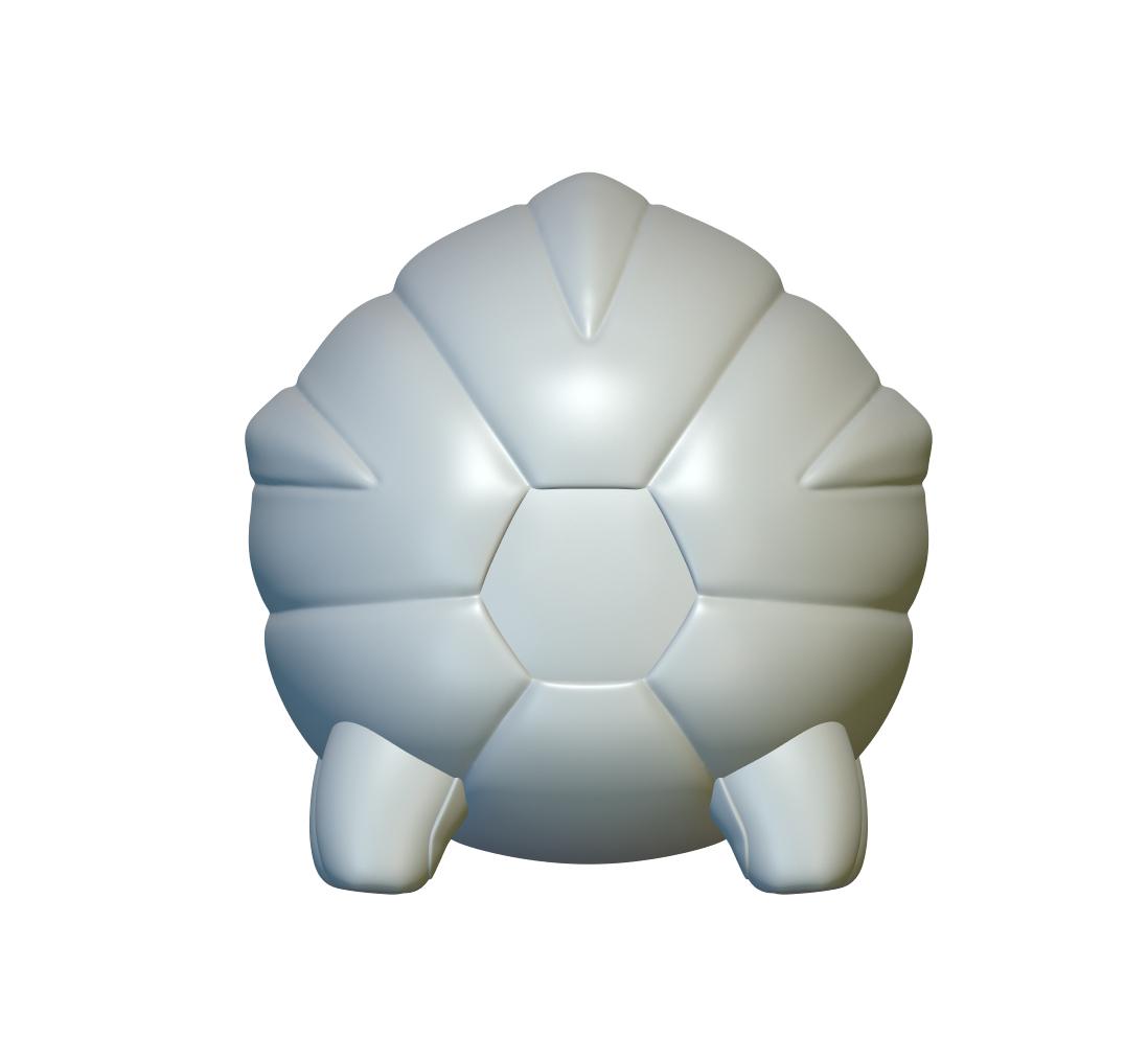 Pokemon Shelgon #372 - Optimized for 3D Printing 3d model