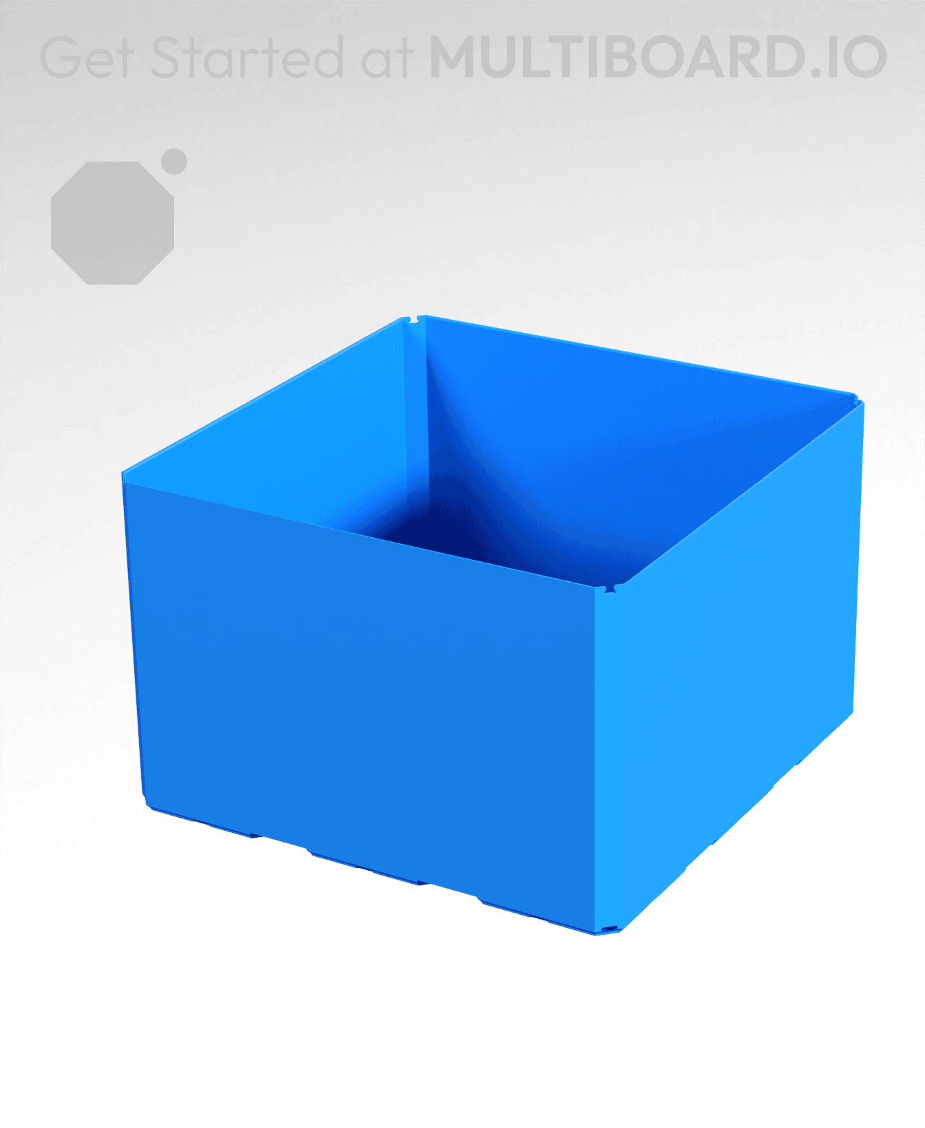 3x3x2 - Bin - Multibin Insert 3d model