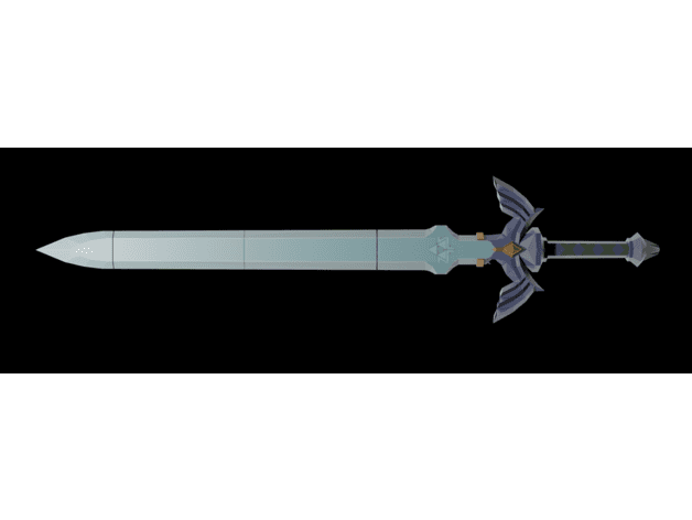 Legend Of Zelda Master Sword 3d model