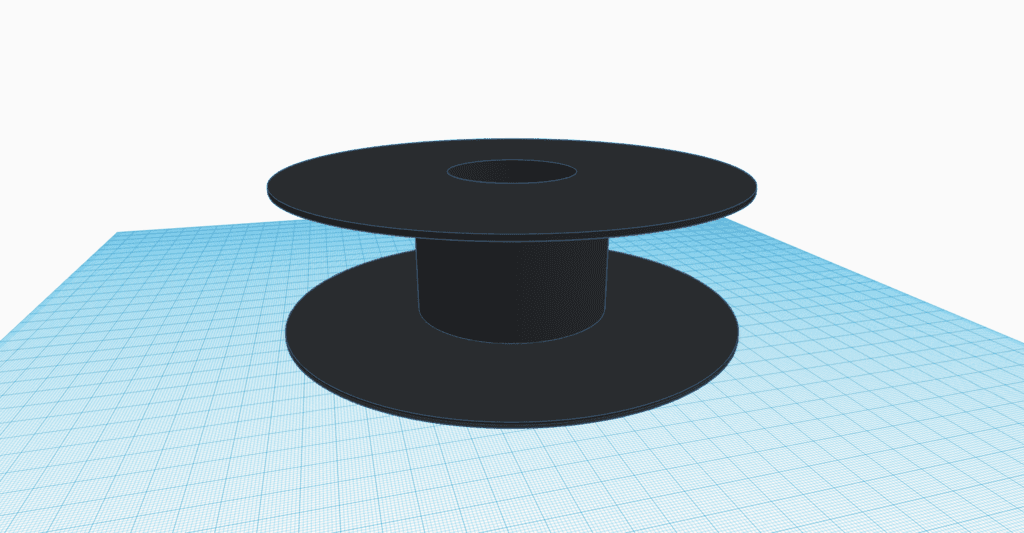 Simple Spool For Using Or Designing 3d model