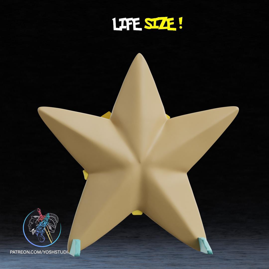 Life Sized Staryu 3D Printer File STL 3d model