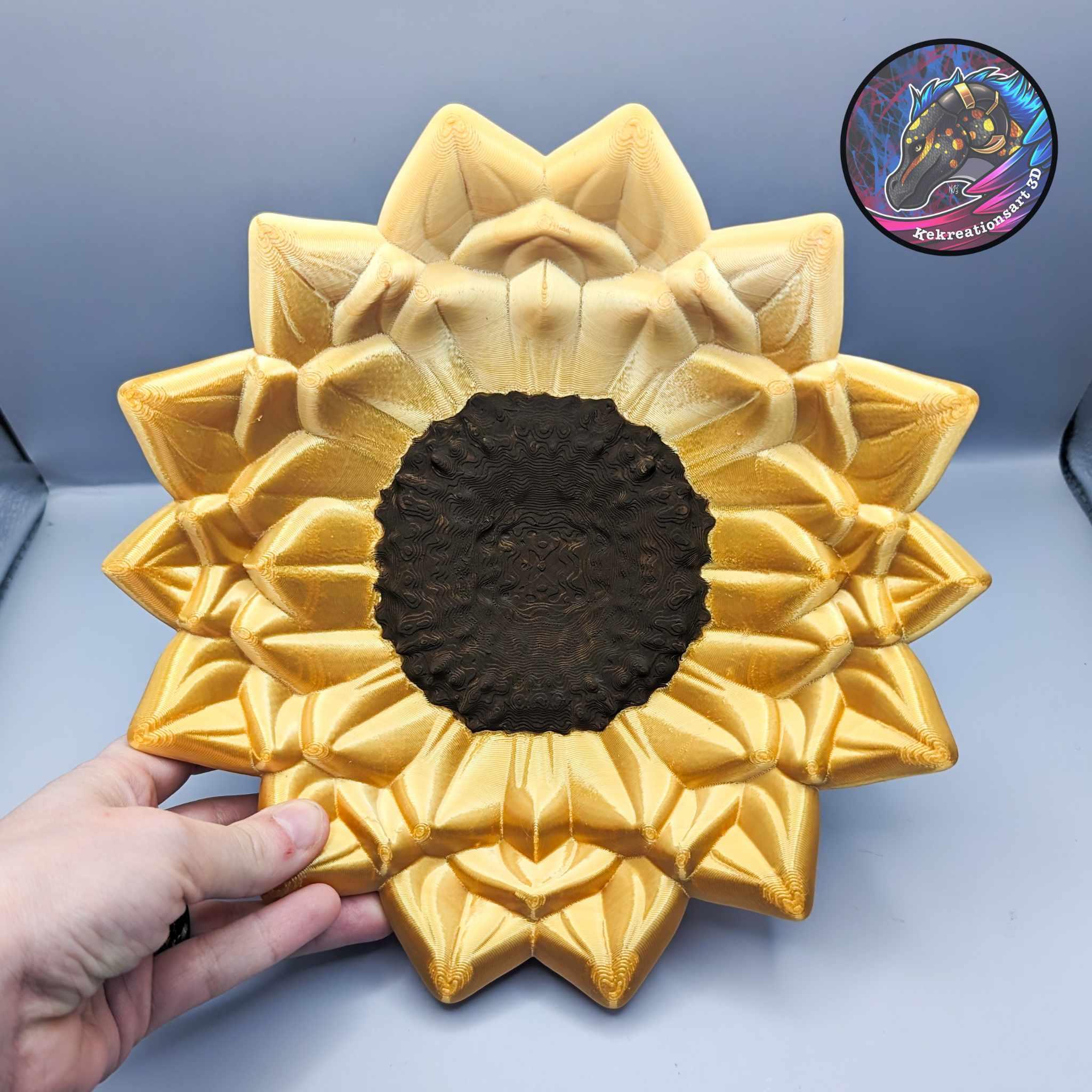 Sunflower Key Tray 3d model