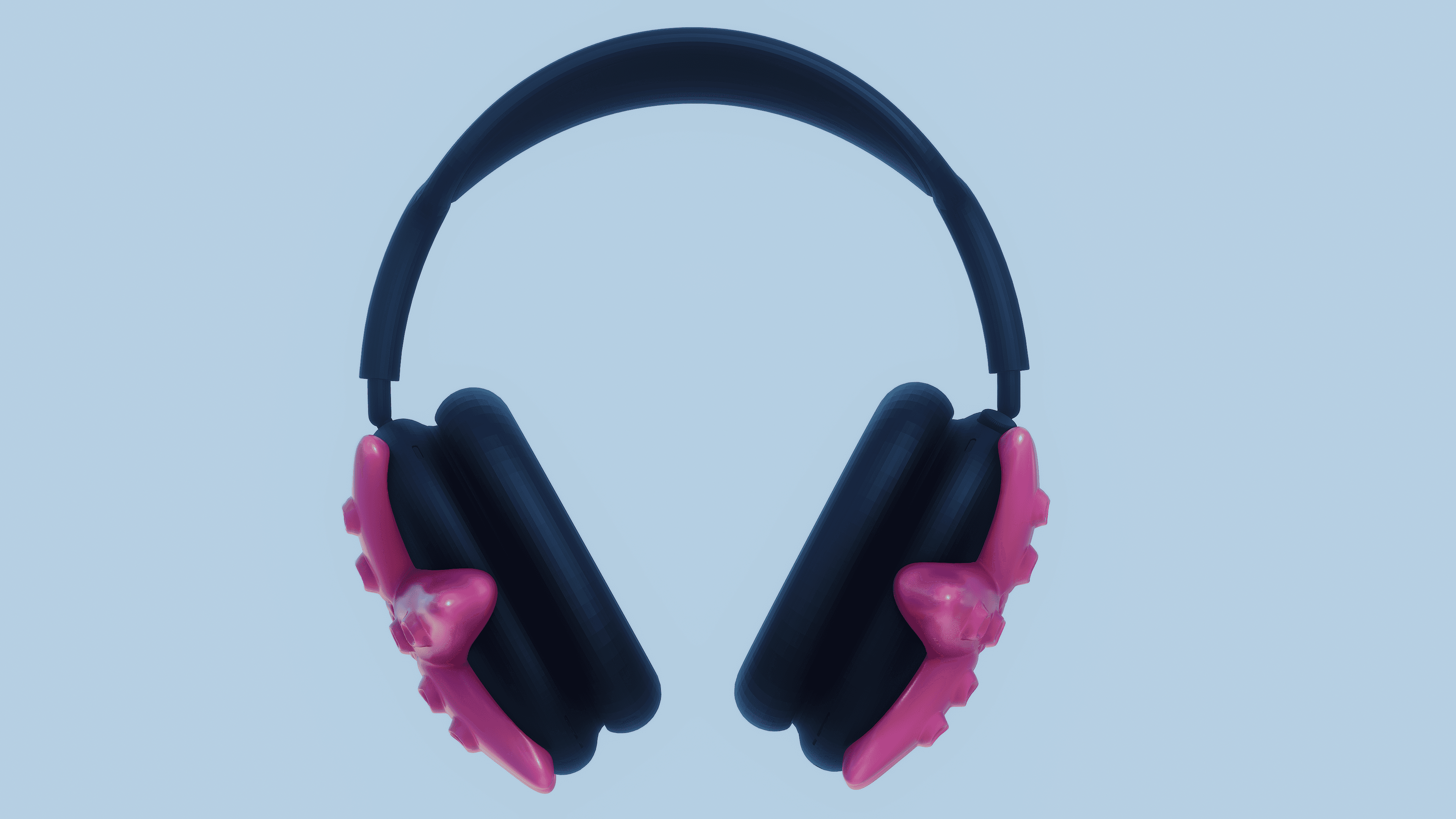 Star AirPods Max Accessory 3d model