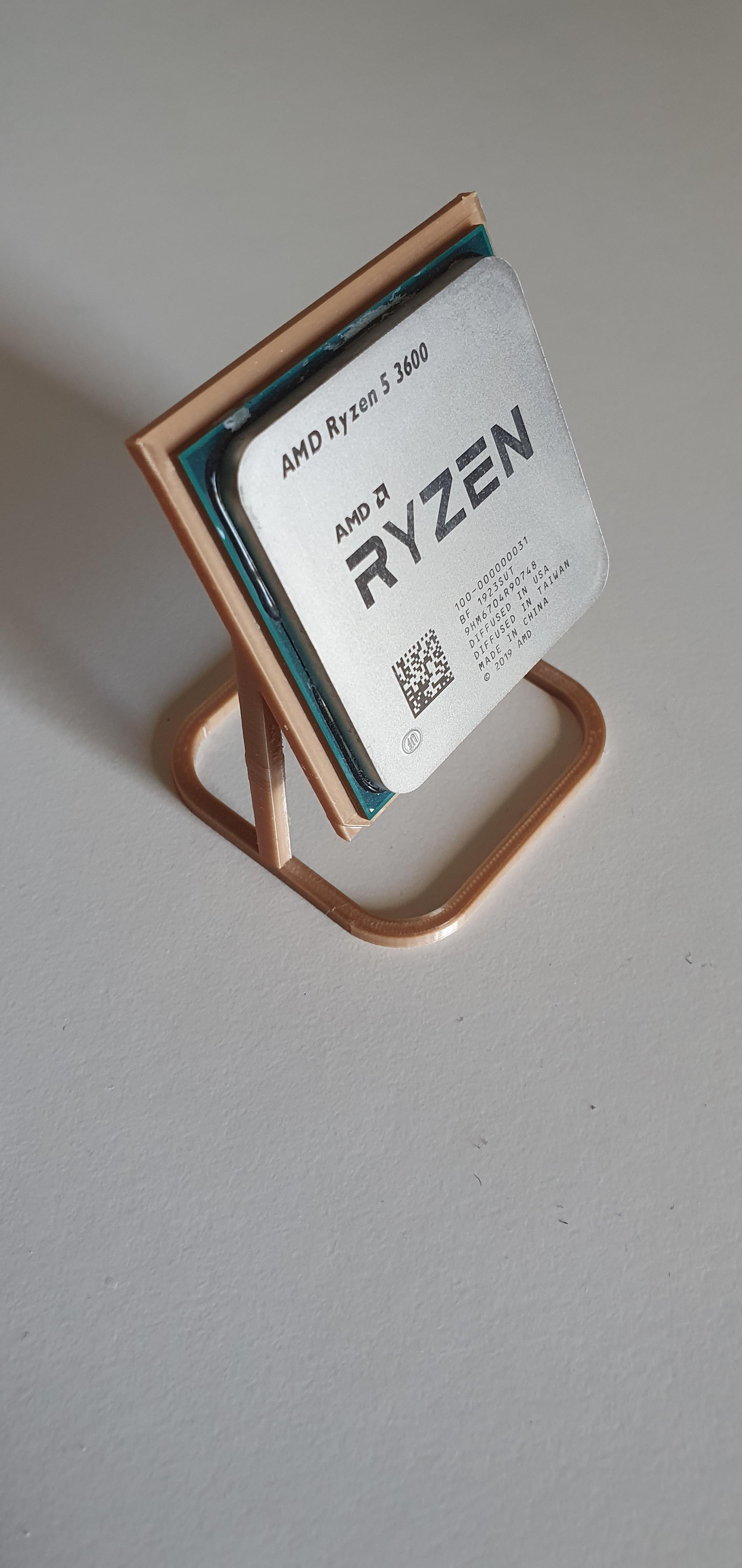 Ryzen AM4 CPU Stand 3d model