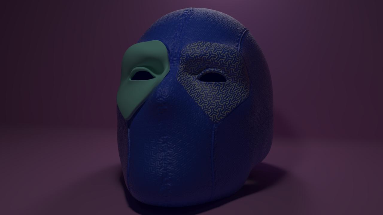 head cover mask part 1.stl 3d model