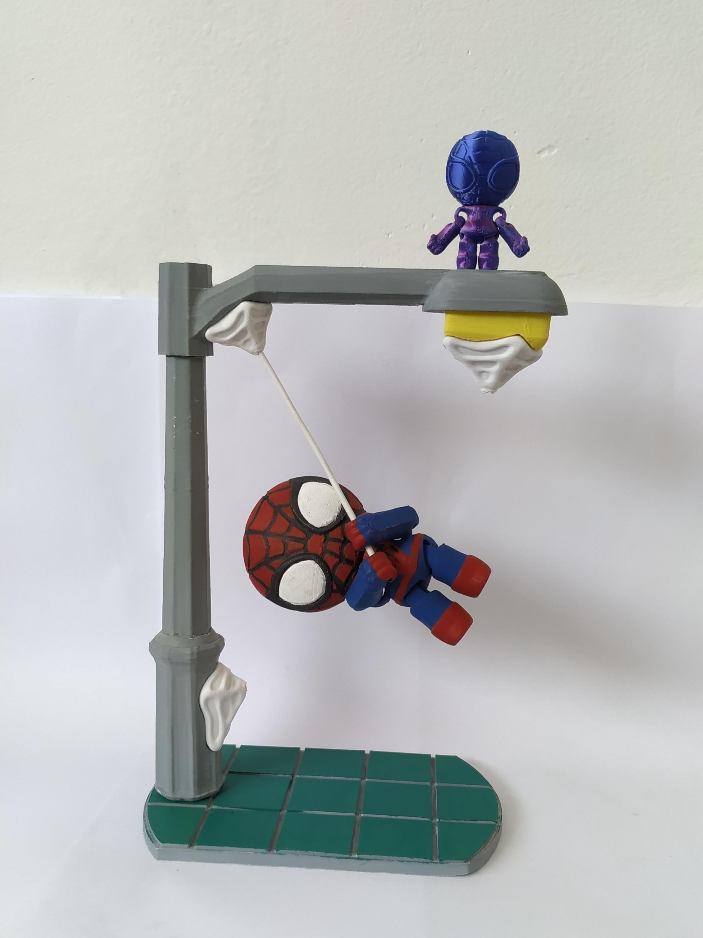 Articulated Cute Spider-Man 3d model