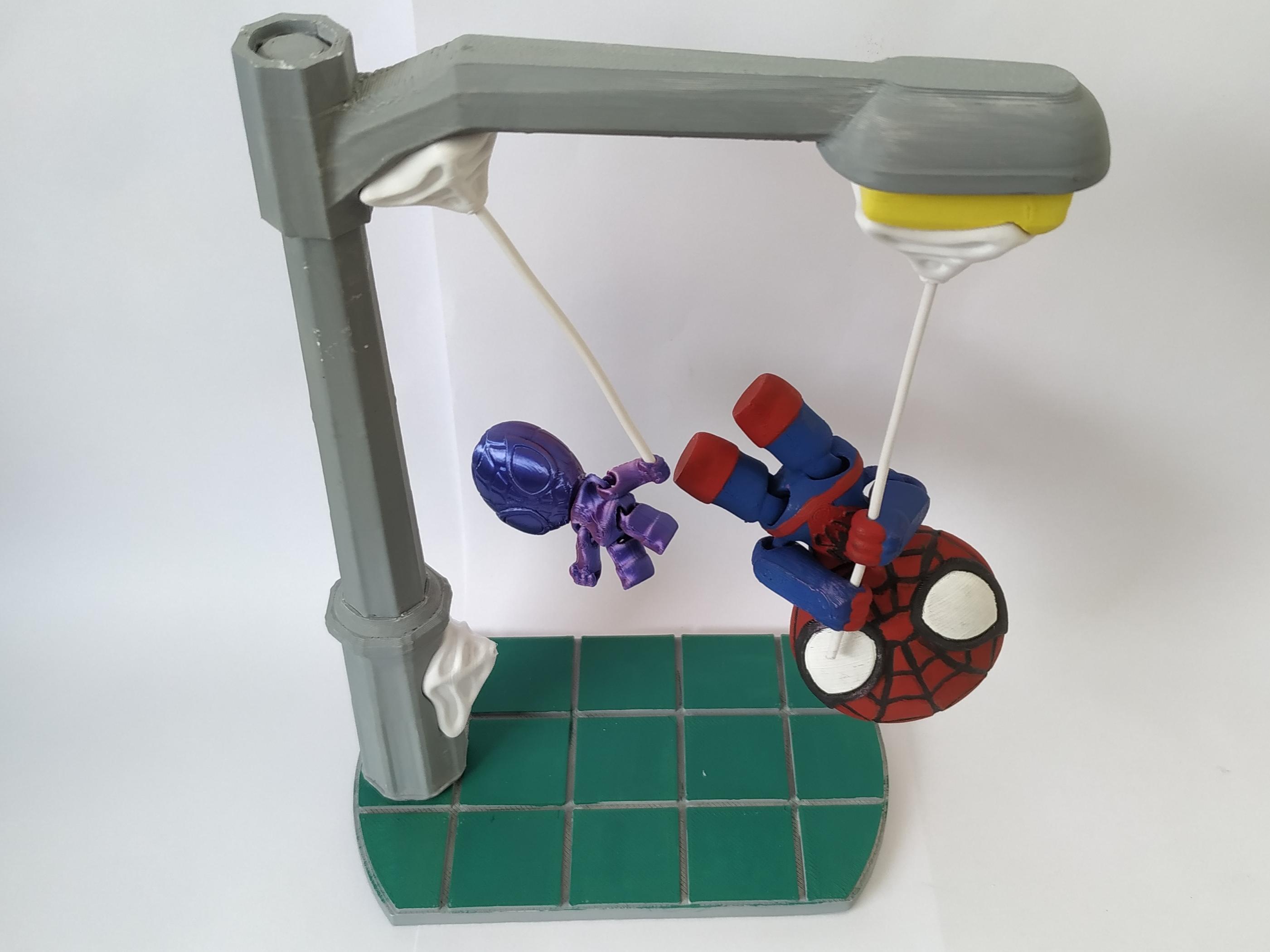 Articulated Cute Spider-Man 3d model