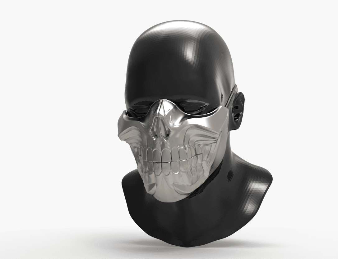 Scorpion Skull Mask 3d model