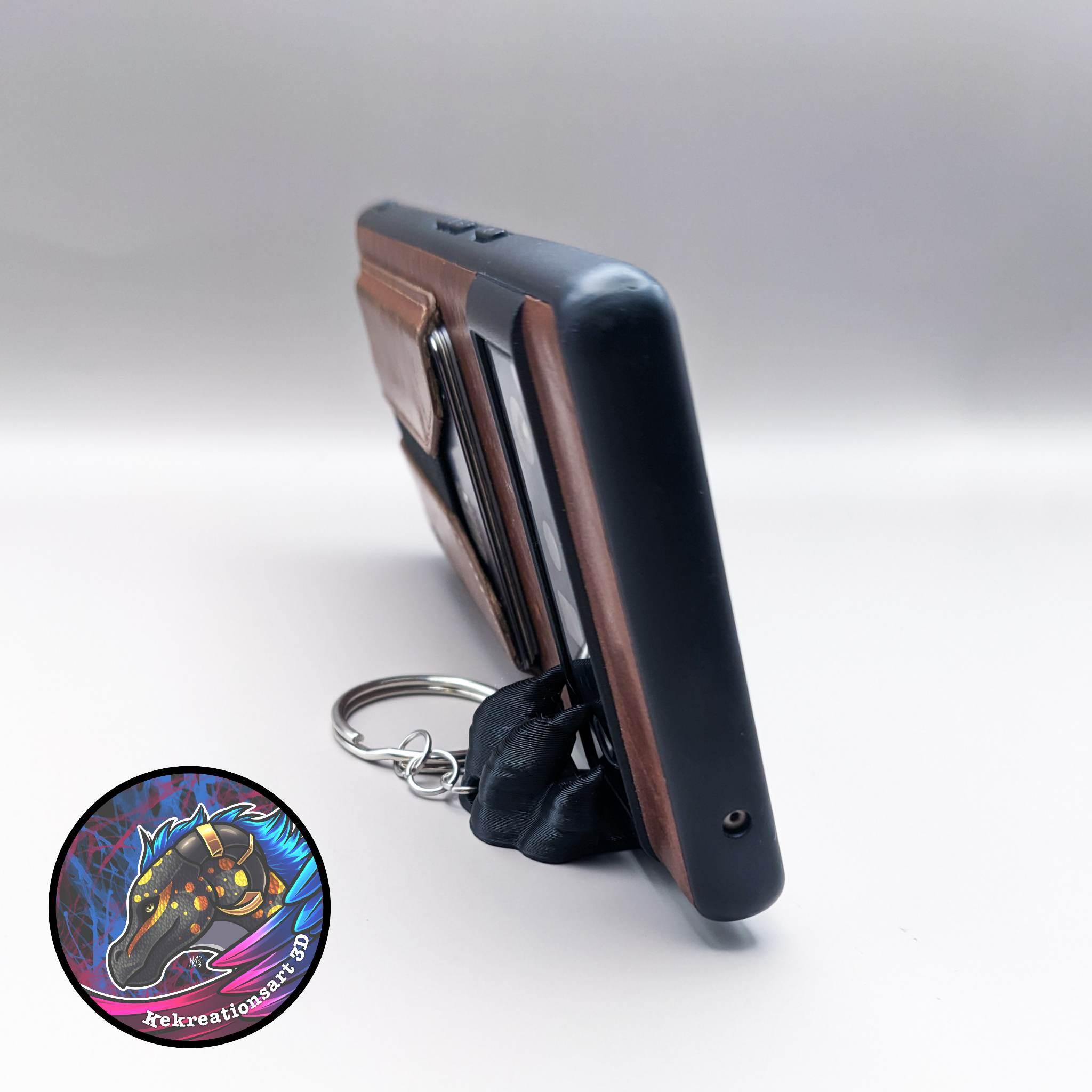 Dragon Paw Phone Holder Keychain 3d model