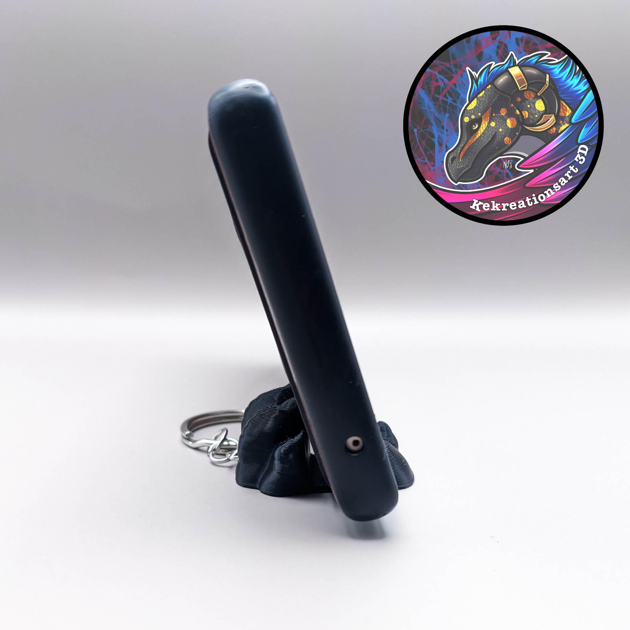 Dragon Paw Phone Holder Keychain 3d model