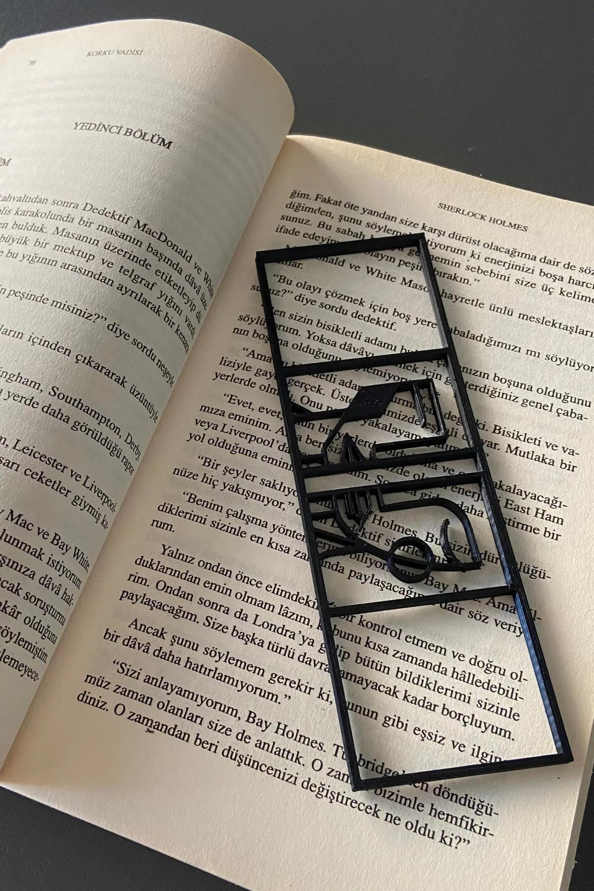 2 Face Bookmark 3d model