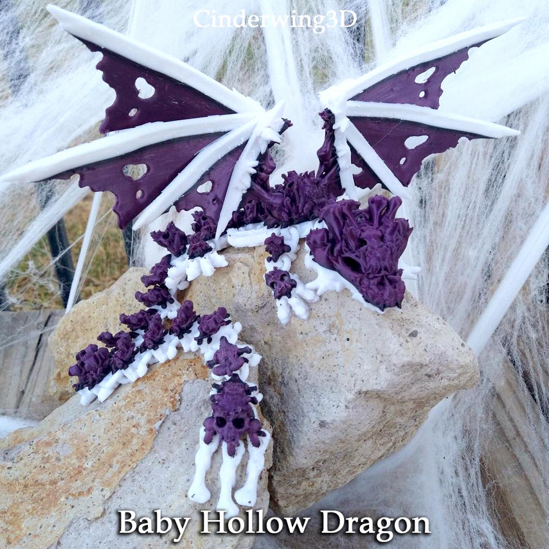 Baby Hollow Dragon 3d model