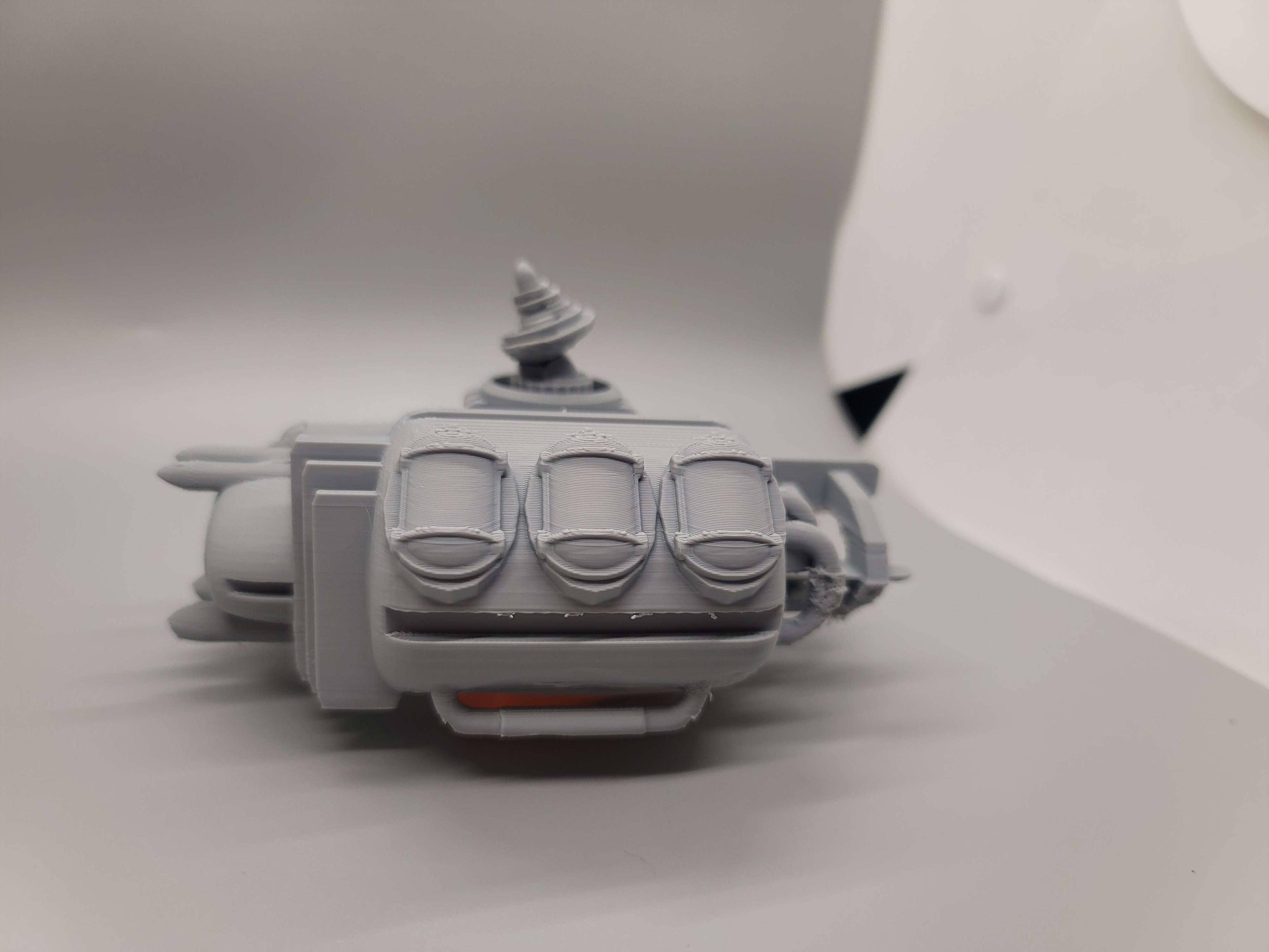 FHW Lumerians Sea Turtle Transport ship 3d model