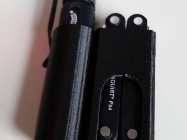 Box for Leatherman Squirt PS4 and Walther SLS 100 Flashlight 3d model