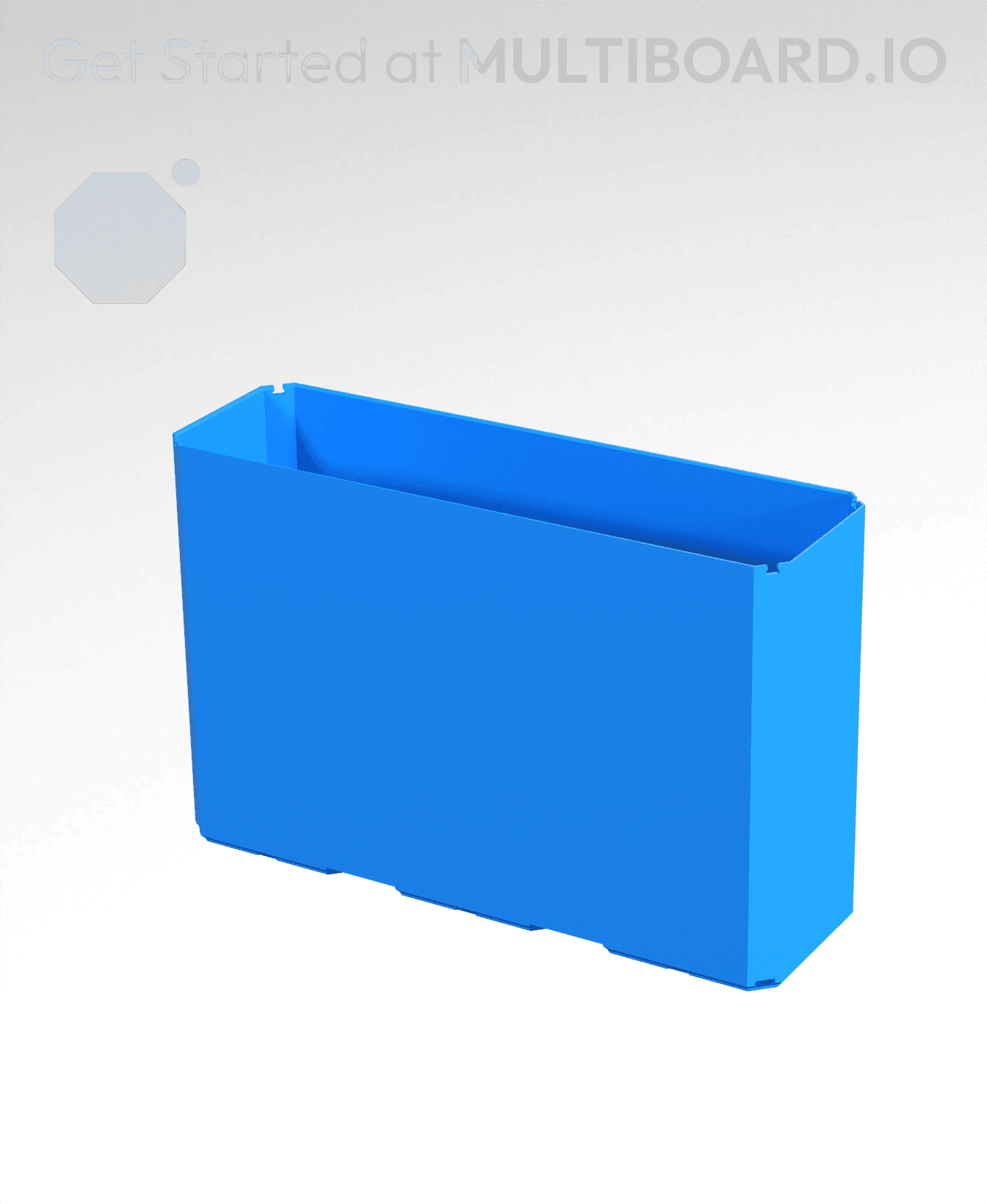 3x1x2 - Bin - Multibin Insert 3d model