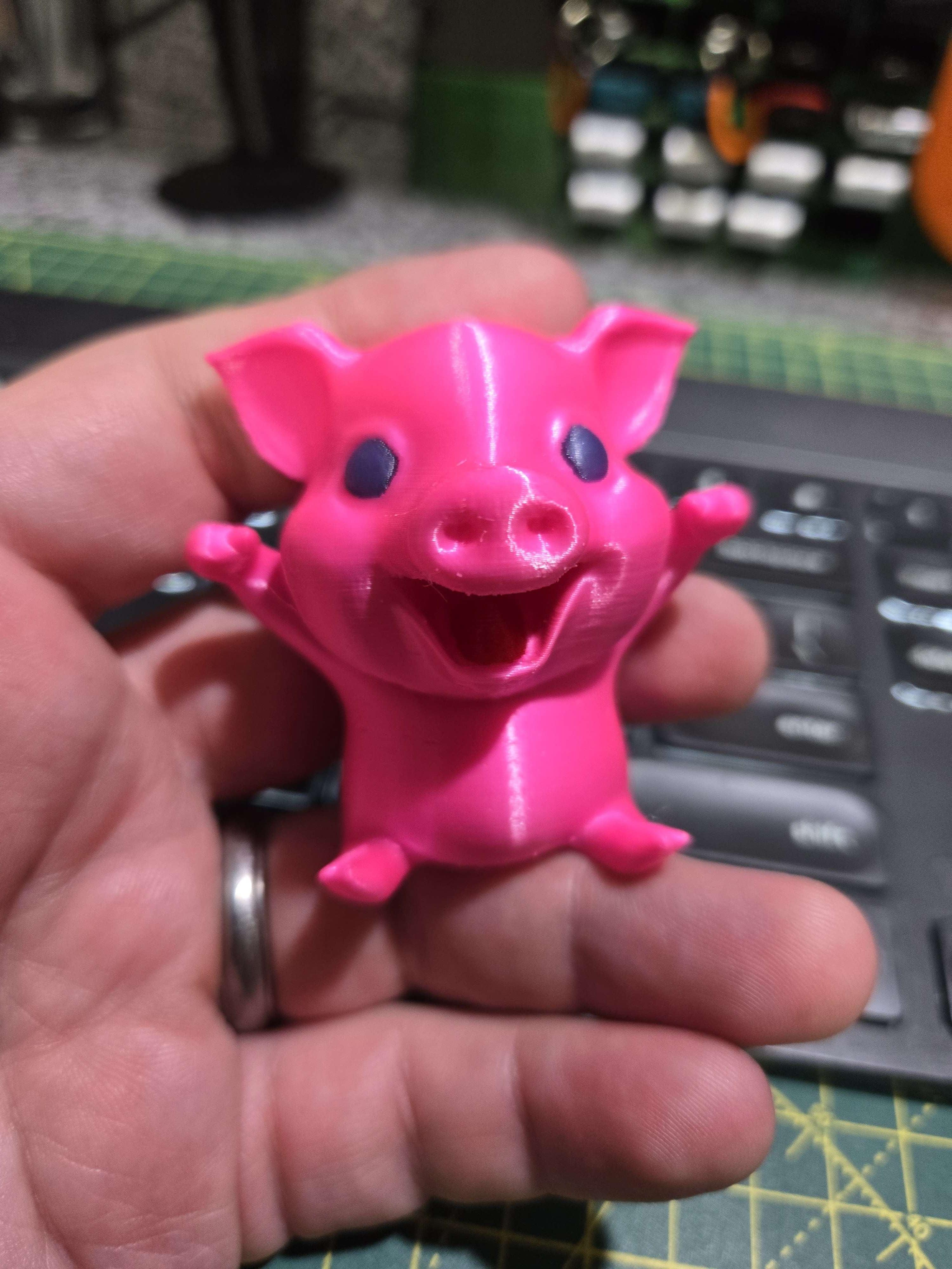 Happy Piglet 3d model