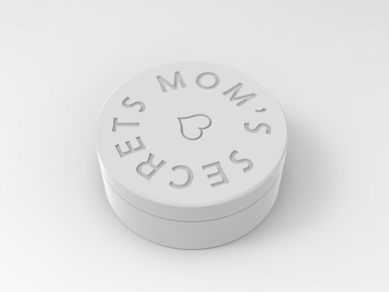 Boîte à Secrets de Maman - Le Trésor des Douceurs Cachées 3d model