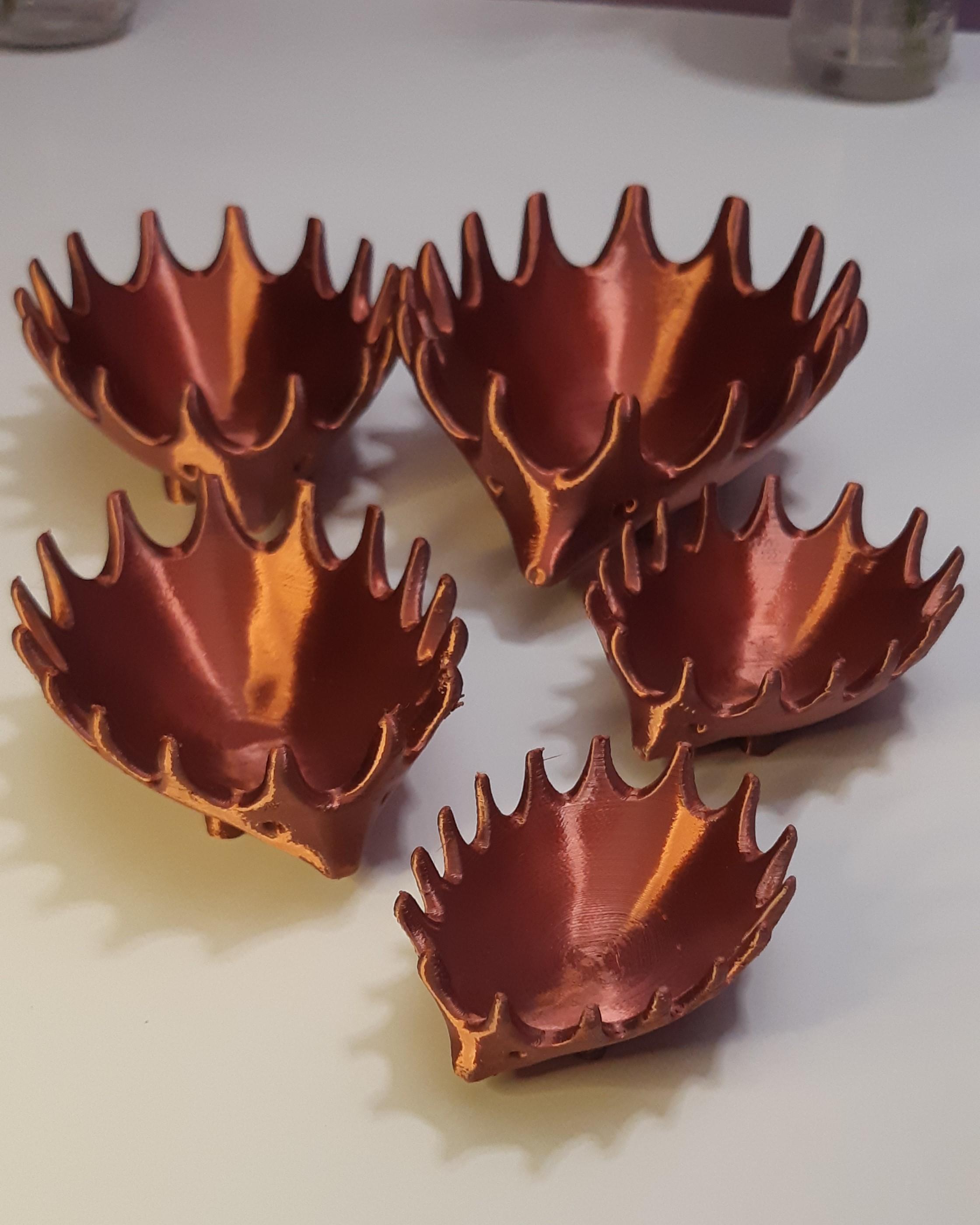 Hedgehog Stacking Trays 3d model