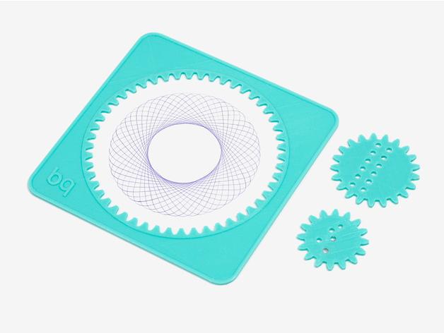 Spirograph 3d model