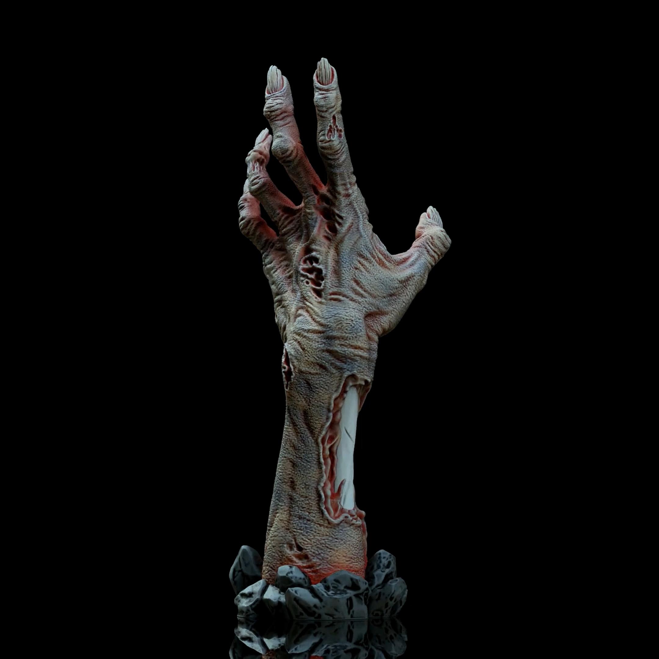 Zombie Hand (Pre-Supported) 3d model