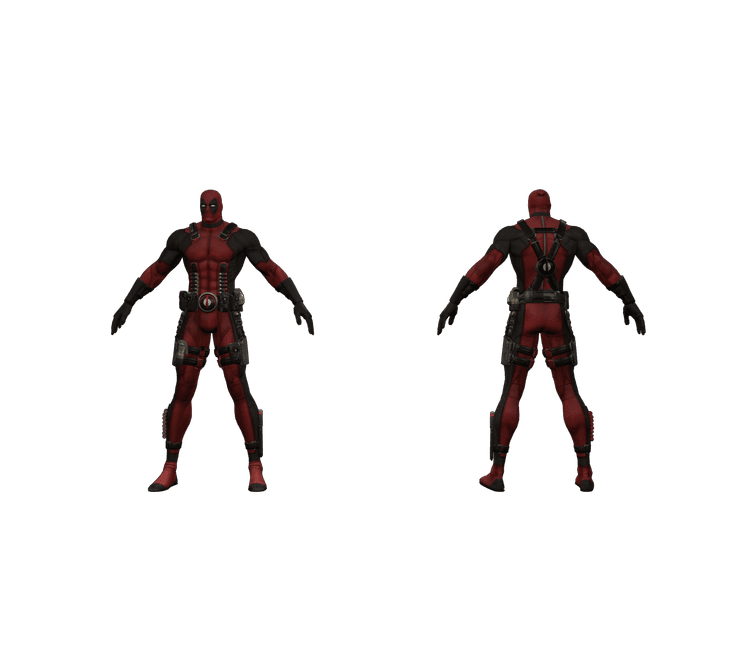 Deadpool (Swordless) 3d model