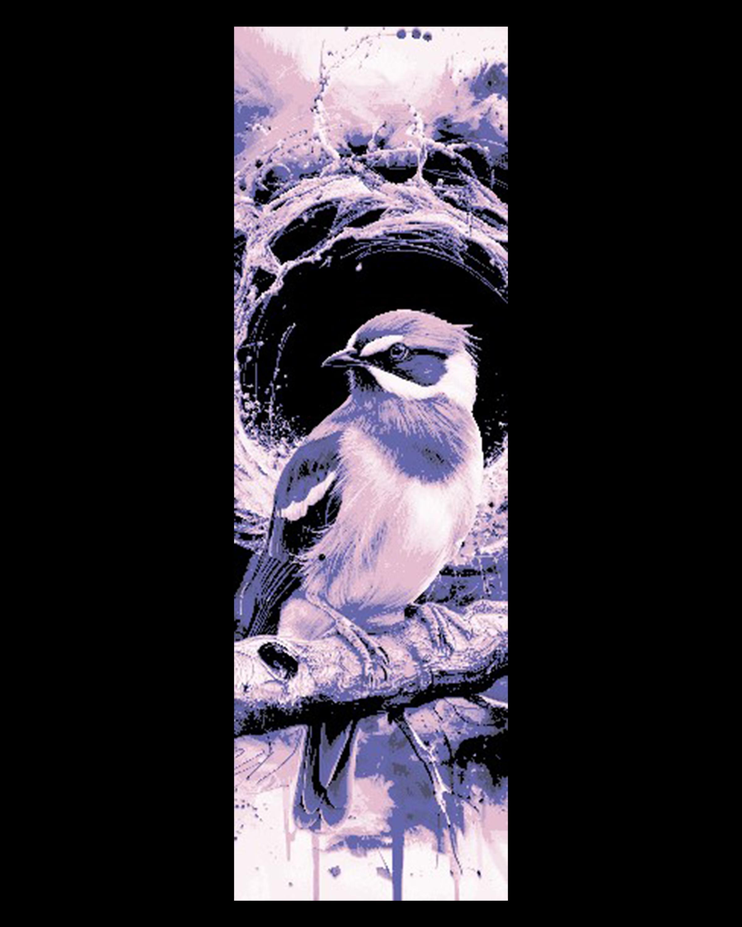 Set of Bookmarks sharing pictures of little, wonderful birdies 3d model