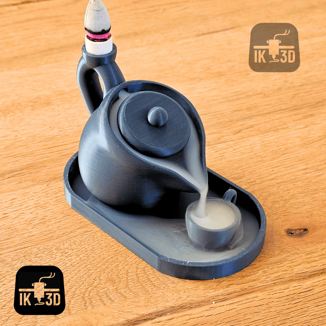 Teapot Incense Burner / No Supports 3d model