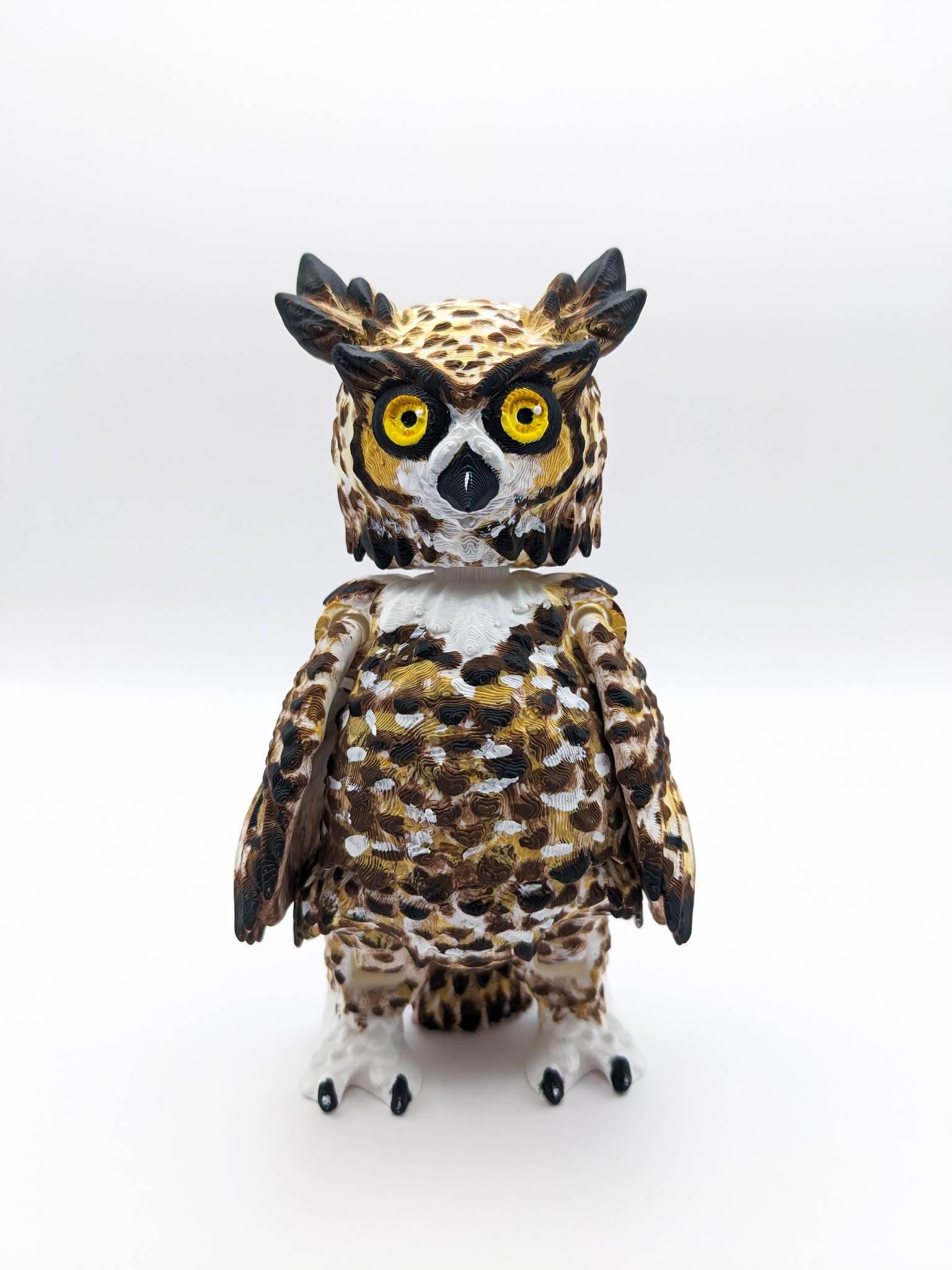 Flexi Owl 3d model