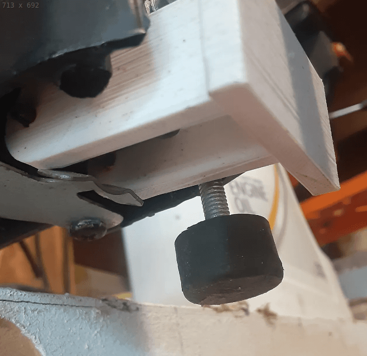 Harbor Freight miter saw lever 3d model
