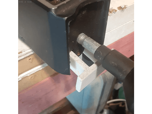 Harbor Freight miter saw lever 3d model