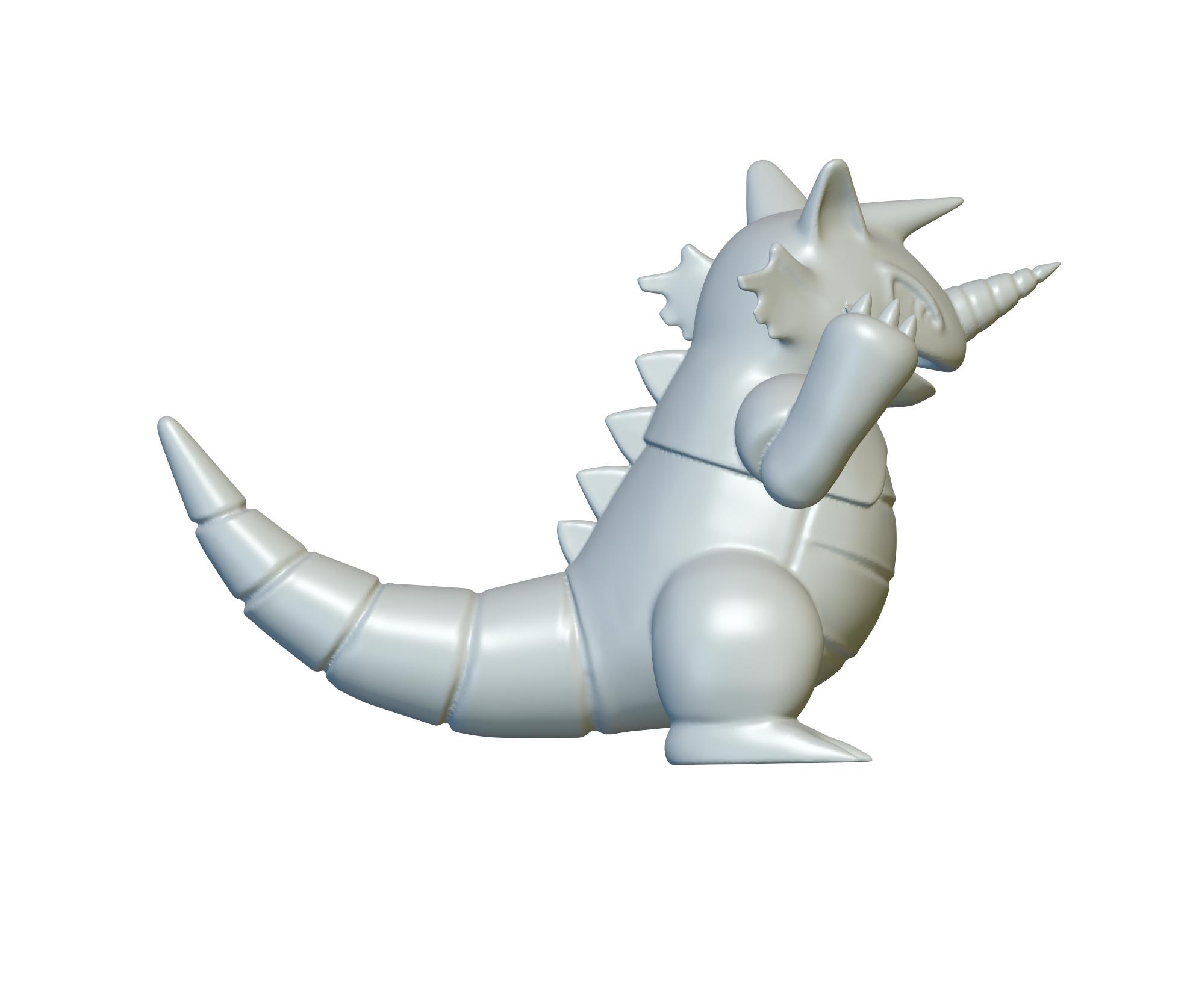 Pokemon Rhydon #112 - Optimized for 3D Printing 3d model