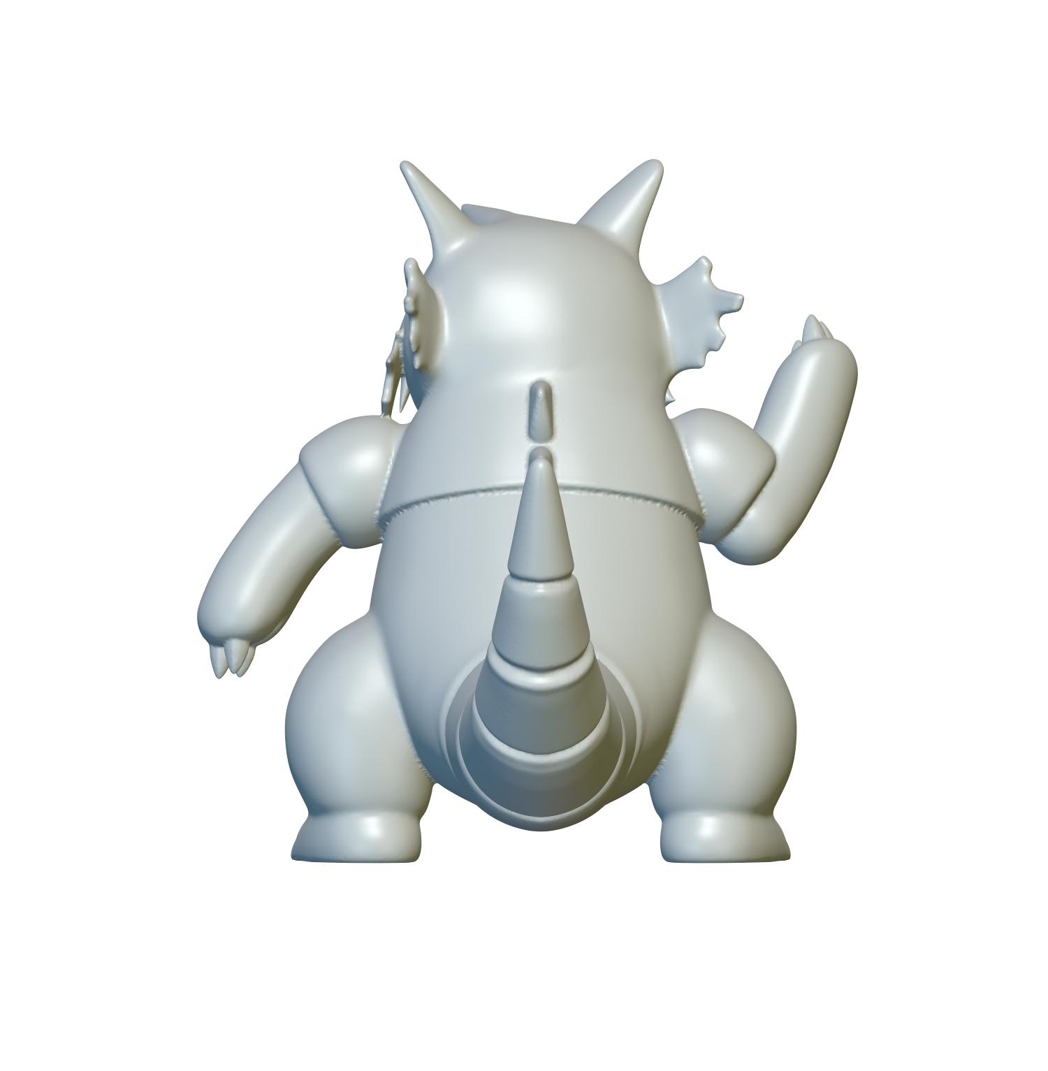 Pokemon Rhydon #112 - Optimized for 3D Printing 3d model